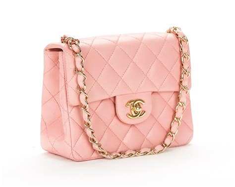 chanel pink bag mini|chanel mini flap bag lambskin.